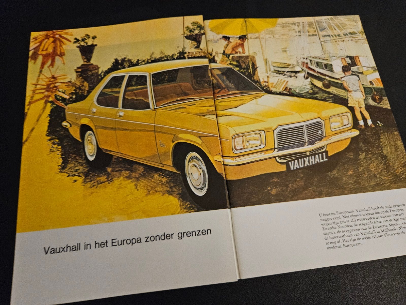 Brochure Vauxhall Victor, VX4/90, Ventora 1972, Ophalen of Verzenden, Zo goed als nieuw, Overige merken