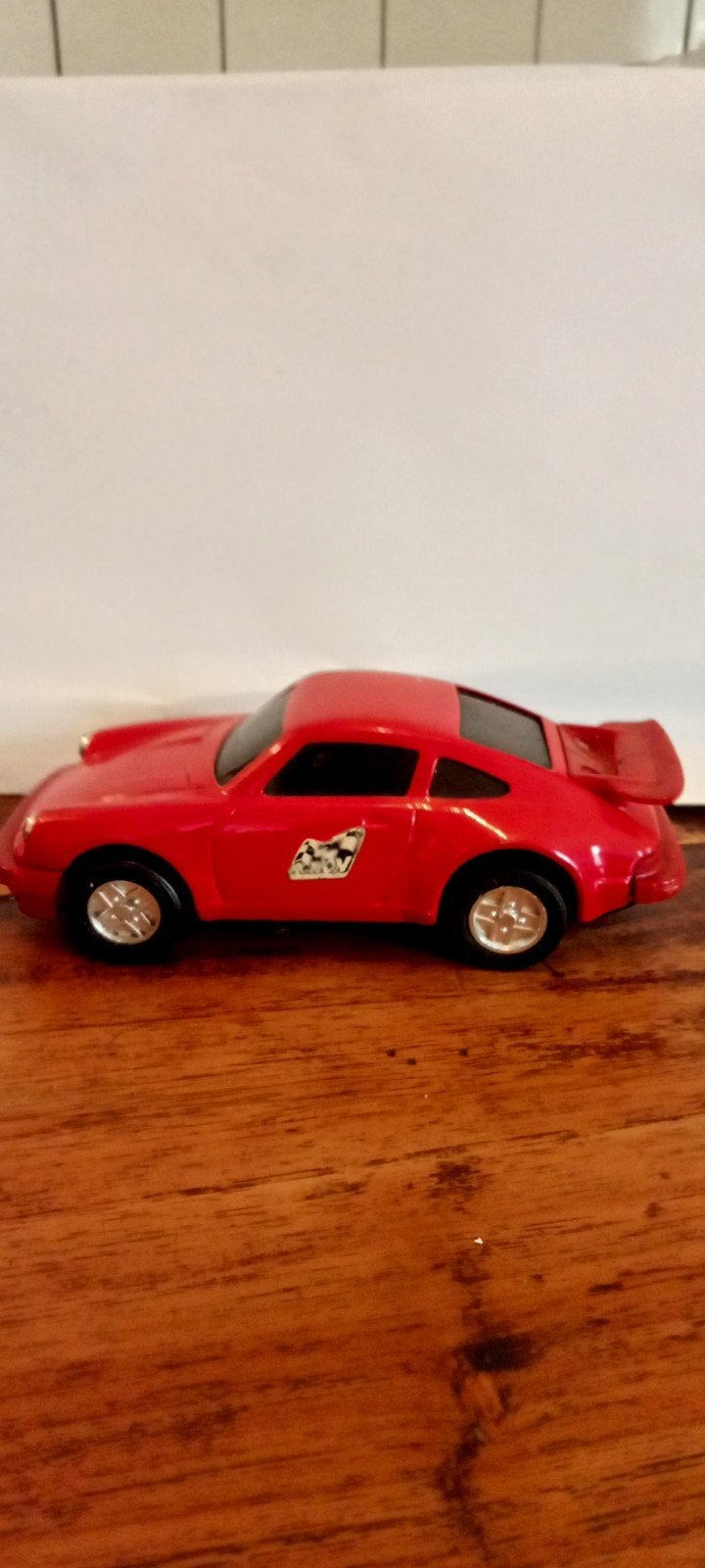 Tonka Porsche Speelgoedauto - Rood, Verzamelen, Speelgoed, Ophalen of Verzenden, Gebruikt