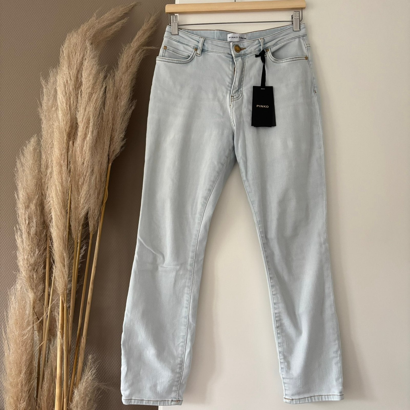 Pinko dames broek maat 29, Maat 38/40 (M), Blauw, Ophalen of Verzenden, Zo goed als nieuw