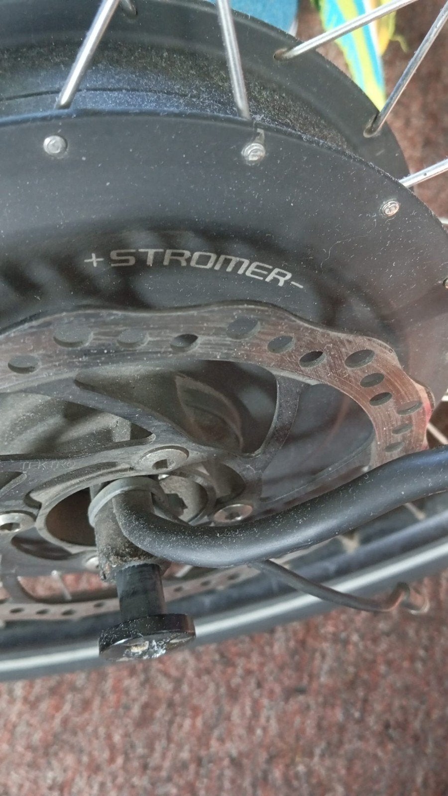 Stromer ST2 Achterwiel met Motor en Display, Gebruikt, Ophalen of Verzenden, Stromer, Elektrische fiets
