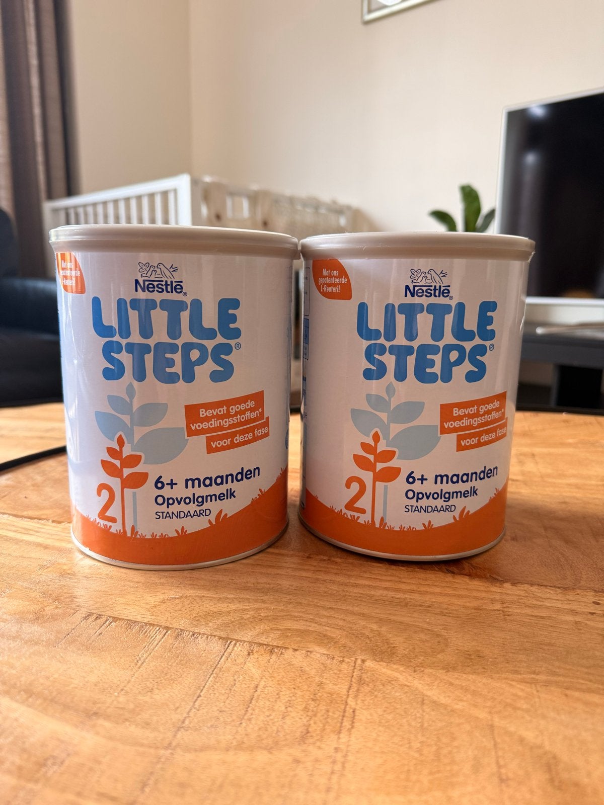 2x Nestlé Little Steps Opvolgmelk 2 (6+ maanden), Ophalen of Verzenden, Nieuw, Overige typen