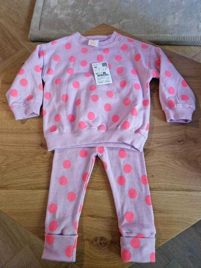 Setje maat 80 nieuw, Kinderen en Baby's, Babykleding | Maat 80, Ophalen of Verzenden, Nieuw, Hema, Meisje