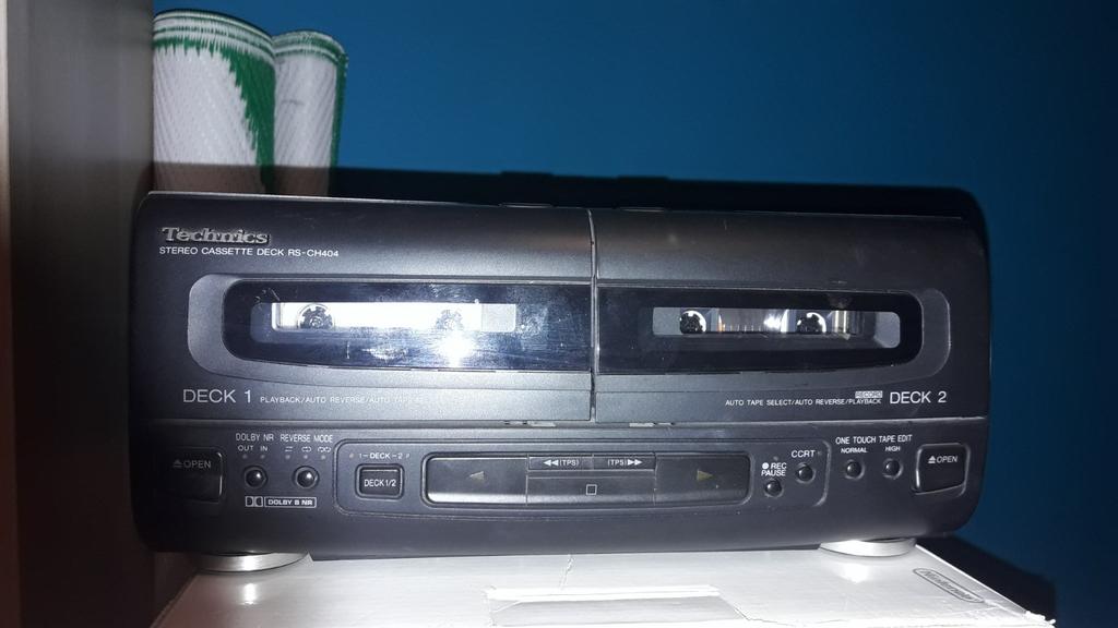 Technics RS-CH404 Stereo Cassette Deck, Audio, Tv en Foto, Cassettedecks, Ophalen, Dubbel, Overige merken