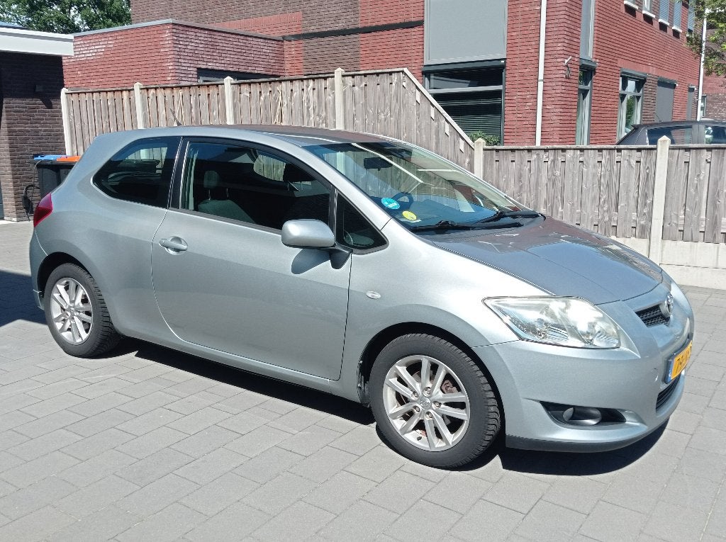 Toyota Auris 1.6 16V Vvt-i 2009 Clima, Auto's, Toyota, Voorwielaandrijving, 4 cilinders, Handgeschakeld, Grijs