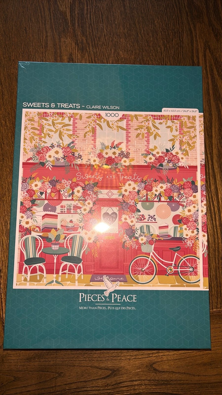 Nieuwe "Sweets & Treats" legpuzzel van Claire Wilson (1000 s, Ophalen of Verzenden, 500 t/m 1500 stukjes, Nieuw, Legpuzzel