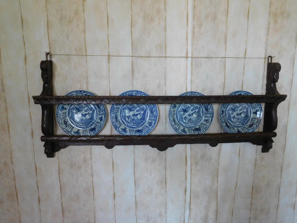 borden rek + borden, Ophalen, Zo goed als nieuw, Blauw, Overige typen