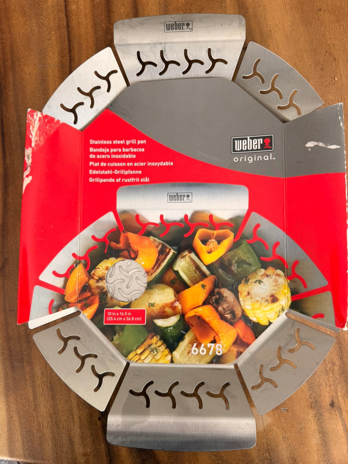 Weber grill pan, Ophalen, Nieuw
