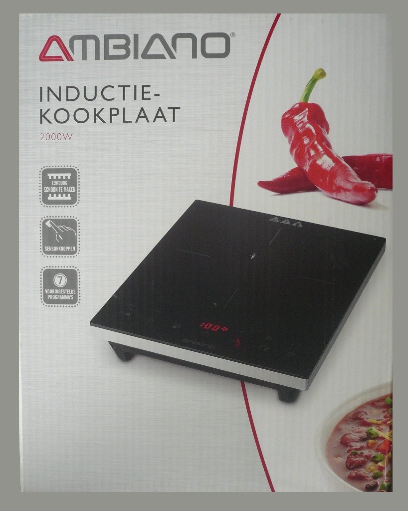 Enkele Inductiekookplaat in topstaat – nauwelijks gebruikt., Witgoed en Apparatuur, Kookplaten, Ophalen, 3 kookzones of minder