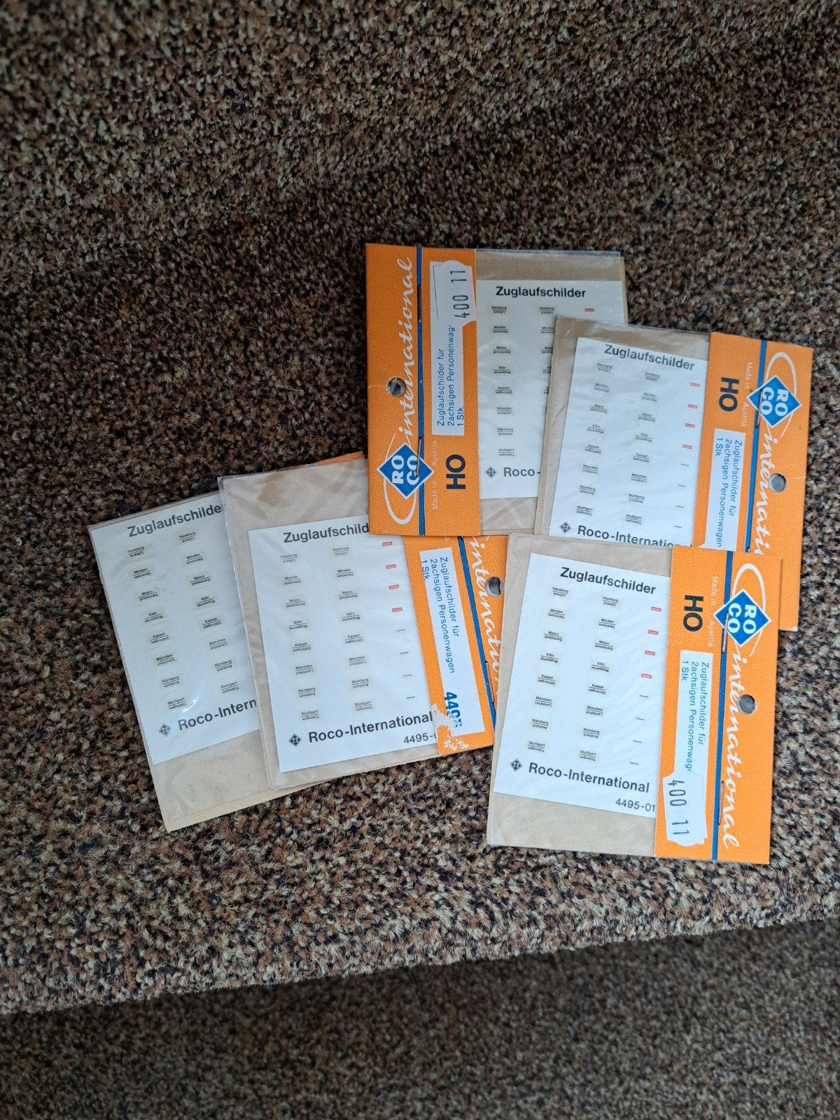 Roco Duitse bestemming decals, Gelijkstroom, Ophalen of Verzenden, Roco, Nieuw