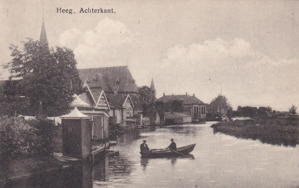 Heeg, Friesland., Verzenden, 1920 tot 1940, Gelopen, Friesland