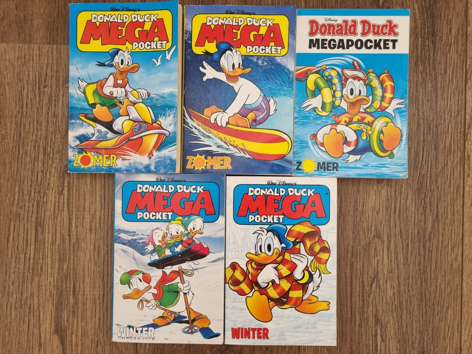 5 Donald Duck megapockets, Boeken, Strips | Comics, Ophalen of Verzenden