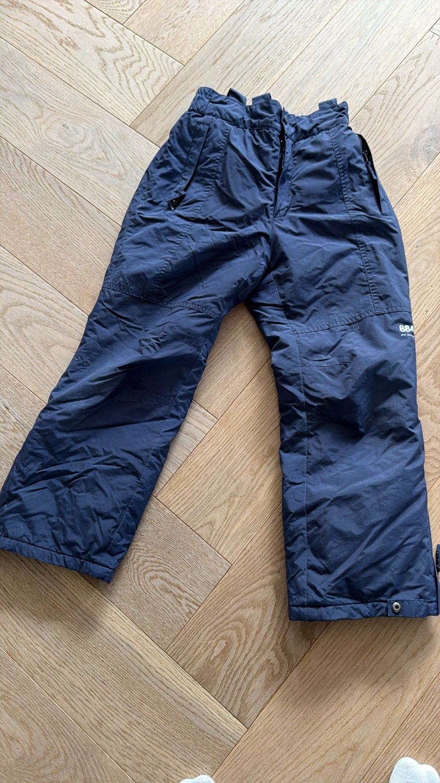8848 Skibroek - Donkerblauw - Maat 8, Ophalen of Verzenden, Zo goed als nieuw, Jongen of Meisje, Broek