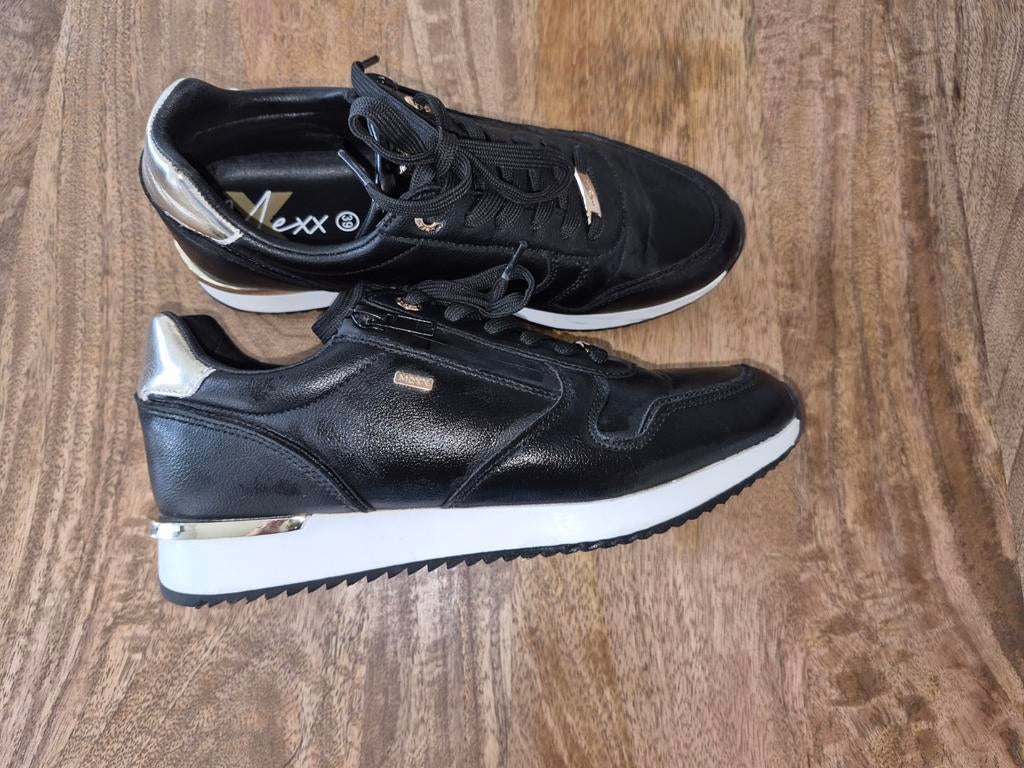 Mexx sneakers 39, Ophalen of Verzenden, Zo goed als nieuw, Zwart, Sneakers of Gympen