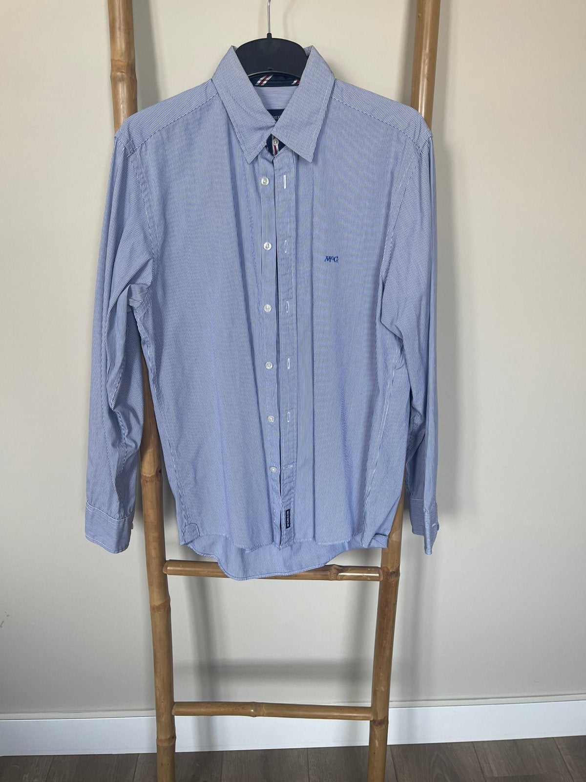 Mc gregor blauw, Kleding | Heren, Ophalen of Verzenden, Gedragen, Blauw, Halswijdte 39/40 (M)