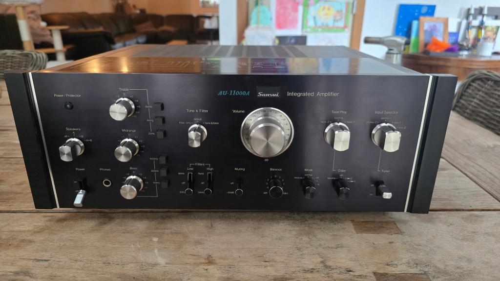 Sansui AU-11000A, Zo goed als nieuw, 60 tot 120 watt, Stereo, Ophalen