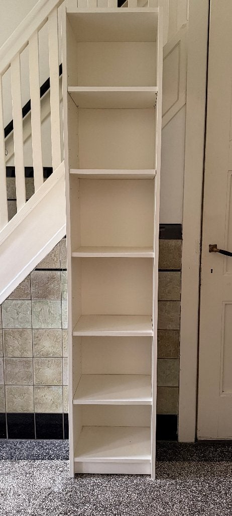 Ikea Billy boekenkast, wit, Ophalen, Met plank(en), Minder dan 50 cm, Gebruikt