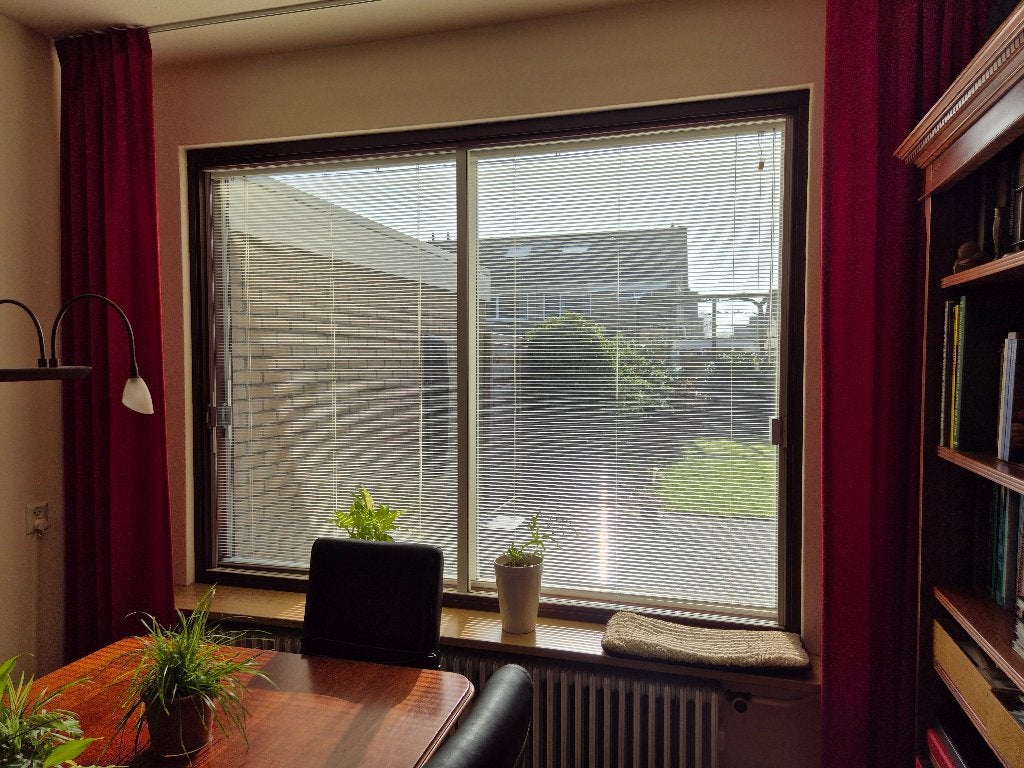 bright white jaloezieën 16 en 25 mm, Ophalen, 292 cm, Overige merken, Wit