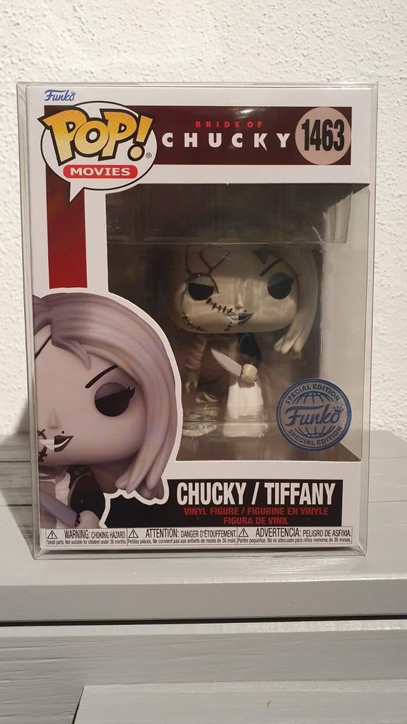 Chucky / Tiffany 1463 Funko Pop Bride of Chucky Special Edit, Verzamelen, Ophalen of Verzenden, Nieuw
