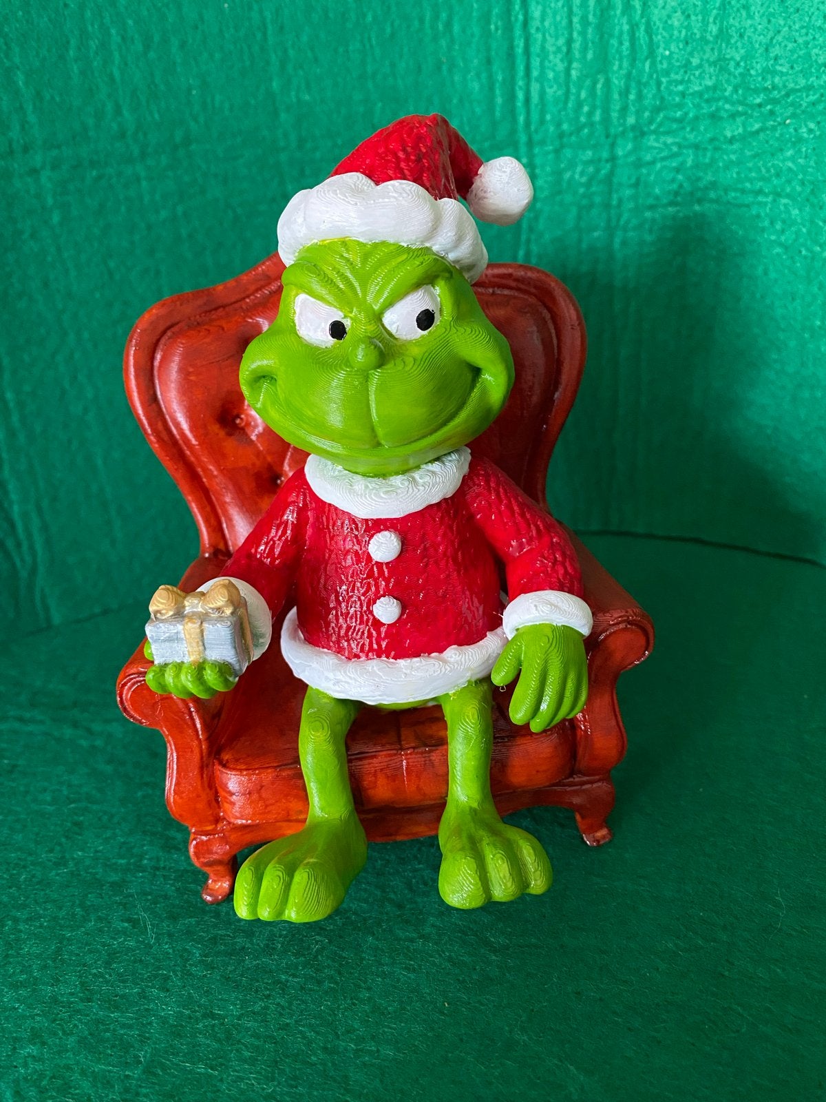 Grinch op stoel, Ophalen of Verzenden, Gebruikt