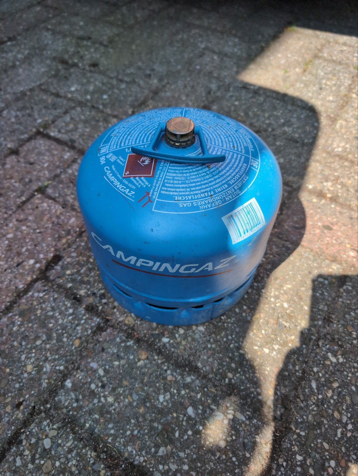 Campingaz 904 gasfles - Leeg, Caravans en Kamperen, Kampeeraccessoires, Ophalen, Gebruikt