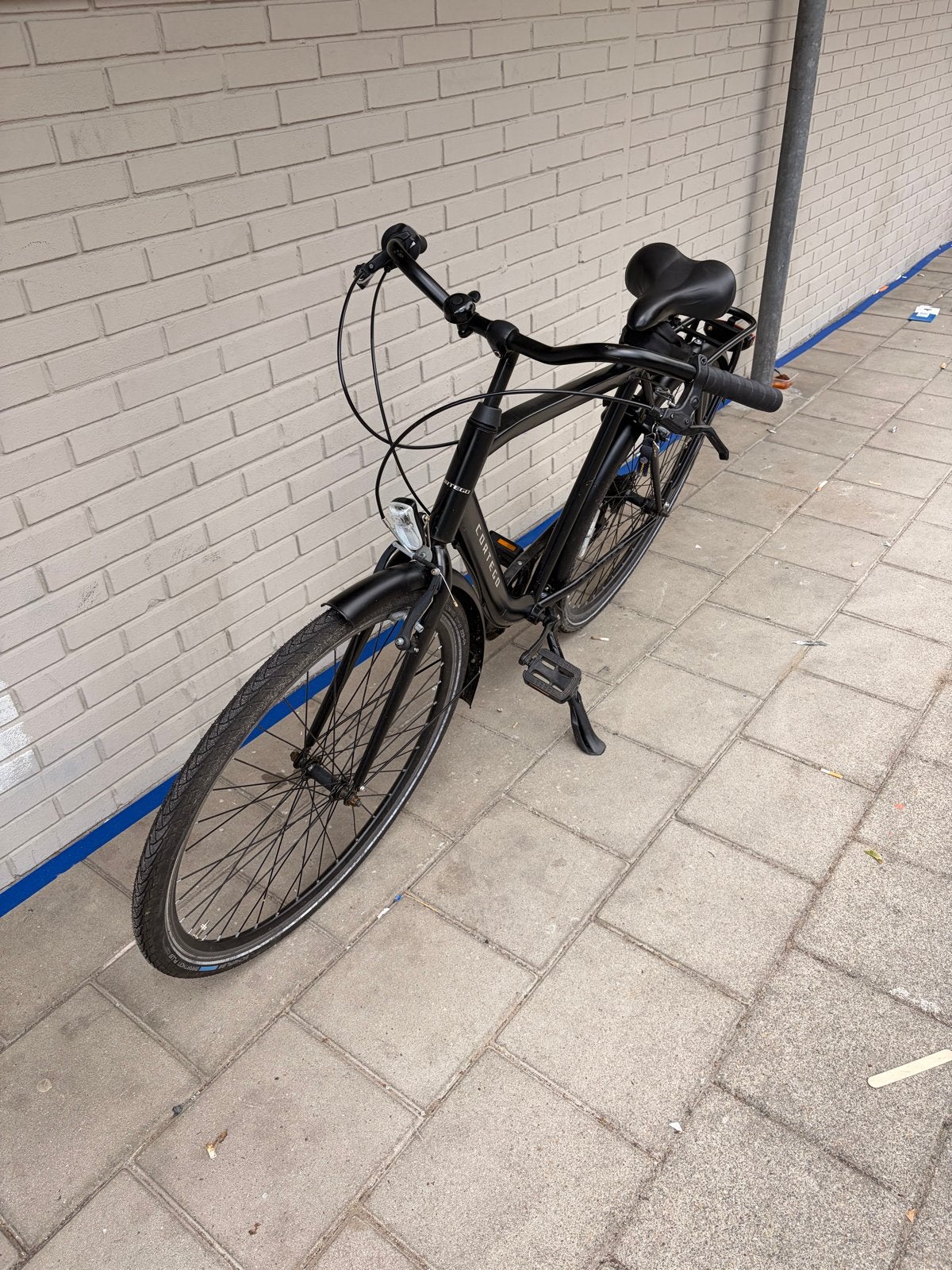 Cortego fiets met 7 versnellingen, Gebruikt, Velgrem, Versnellingen, 53 tot 57 cm