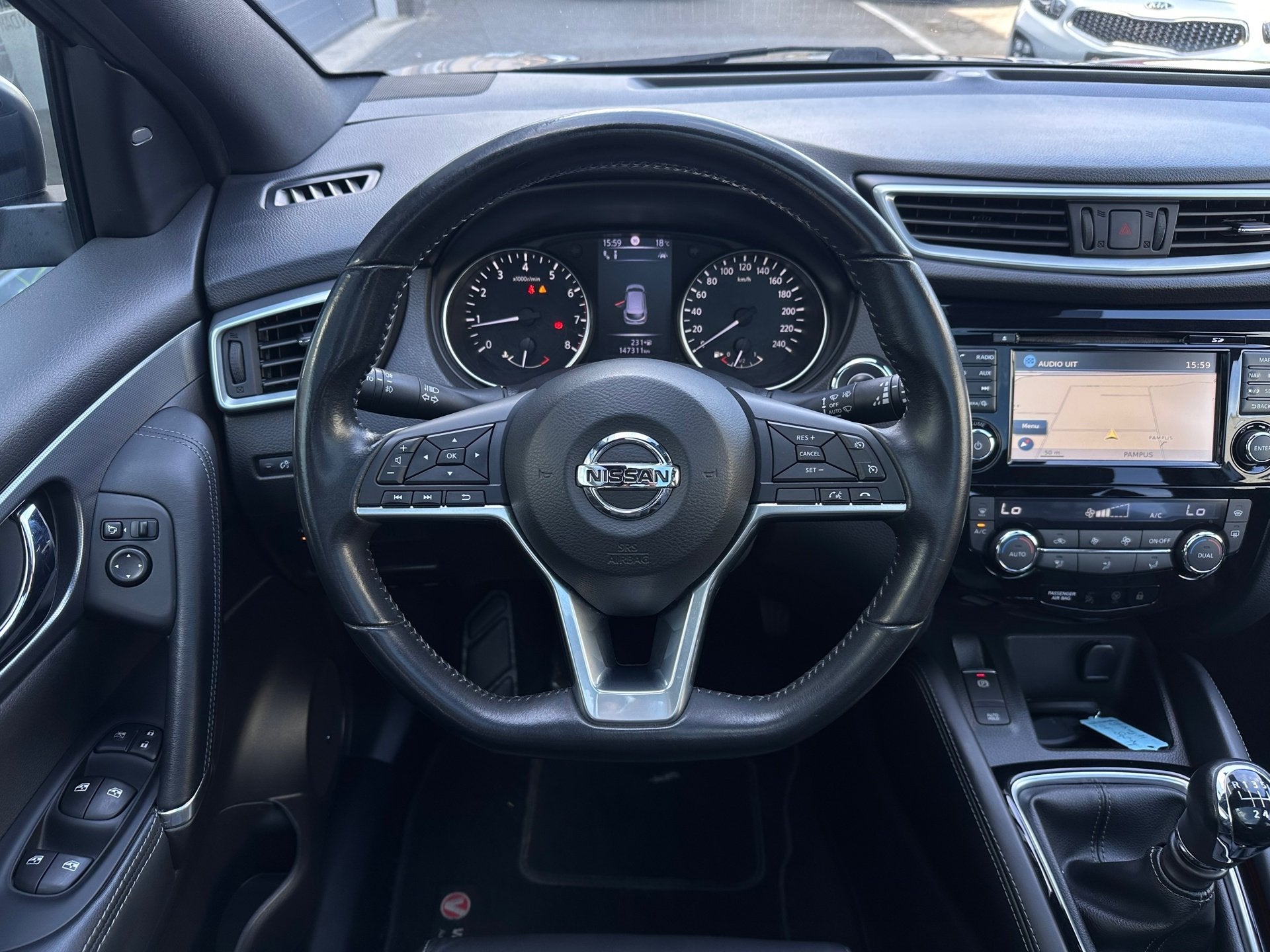 Nissan Qashqai 1.2 Tekna+|1e eigenaar|360 cam|Trekhaak|Bose|, Auto's, Gebruikt, 4 cilinders, 116 pk, Handgeschakeld