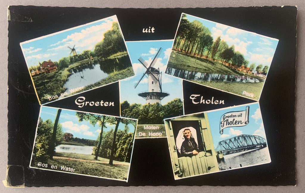 Groeten uit Tholen, Ophalen of Verzenden, Gelopen, Zeeland
