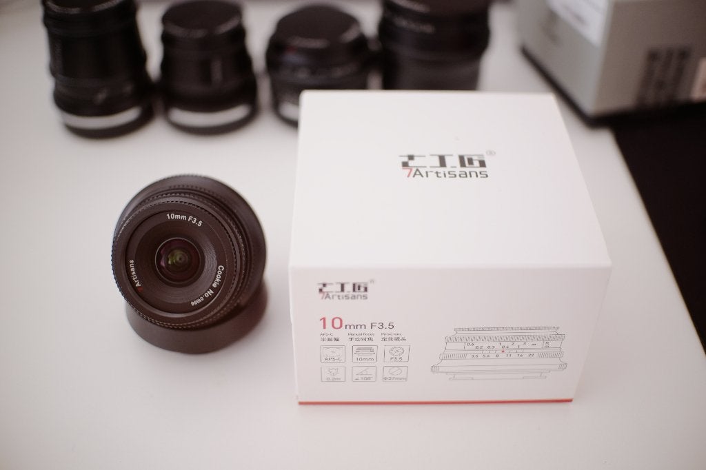 7artisans 10mm f3.5 (manual lens) Fuji X Mount (Fujifilm), Overige merken, Ophalen of Verzenden, Zo goed als nieuw, Standaardlens