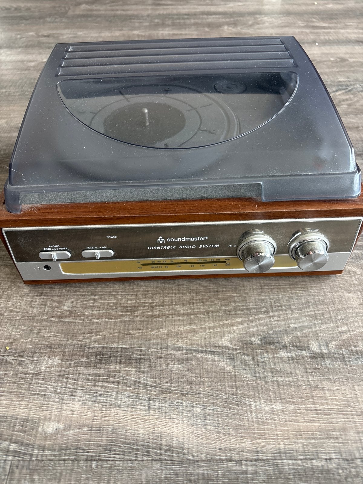 Soundmaster Platenspeler Radio Systeem - Gebruikt, Ophalen of Verzenden, Gebruikt, Platenspeler, Overige merken