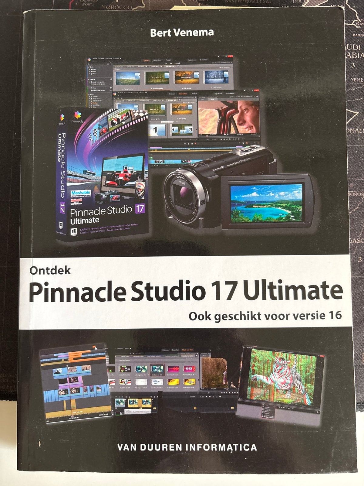 Boek: Ontdek Pinnacle Studio 17 Ultimate (Bert Venema), Boeken, Ophalen of Verzenden, Zo goed als nieuw, Software