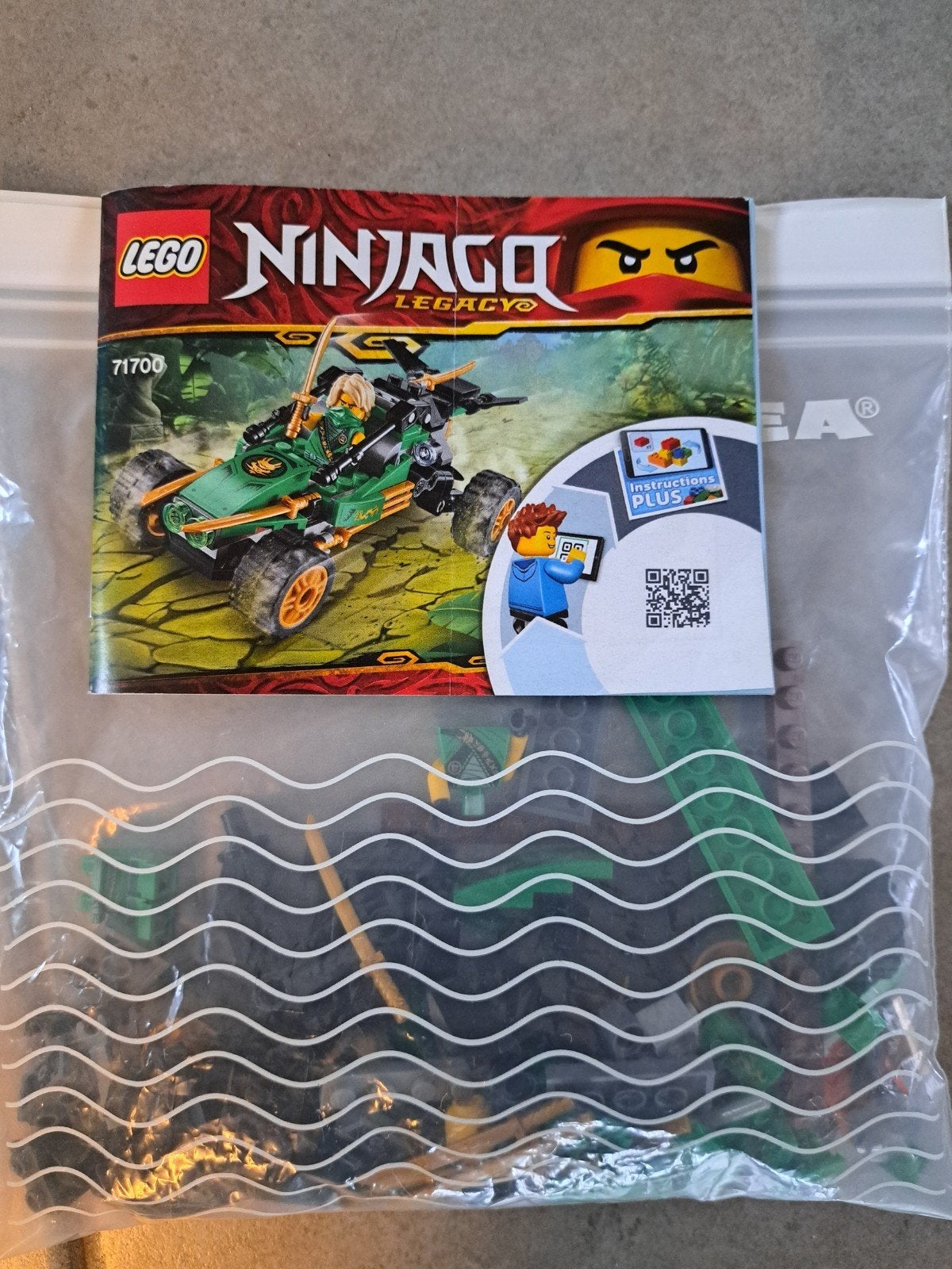 lego ninjago 71700 jungle aanvalsvoertuig, Lego, Ophalen of Verzenden, Zo goed als nieuw, Inclusief instructies