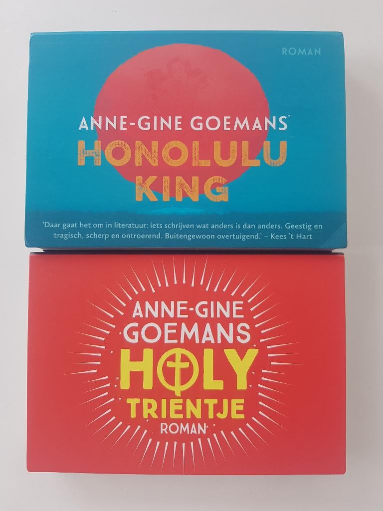 2x Dwarsliggers Anne-Gine Goemans oa. Holy Trientje, Ophalen of Verzenden, Anne-Gine Goemans