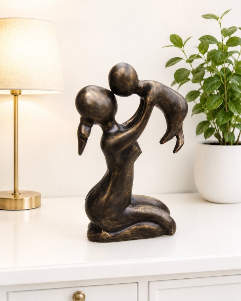 MOEDERLIEFDE / BRONZEN BEELD, Ophalen of Verzenden, Brons, Beeld