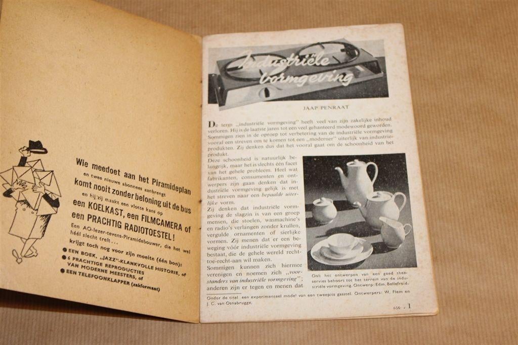 Industriële Vormgeving — Jaap Penraat [Vintage Boekje 1957], Ophalen of Verzenden, Gelezen