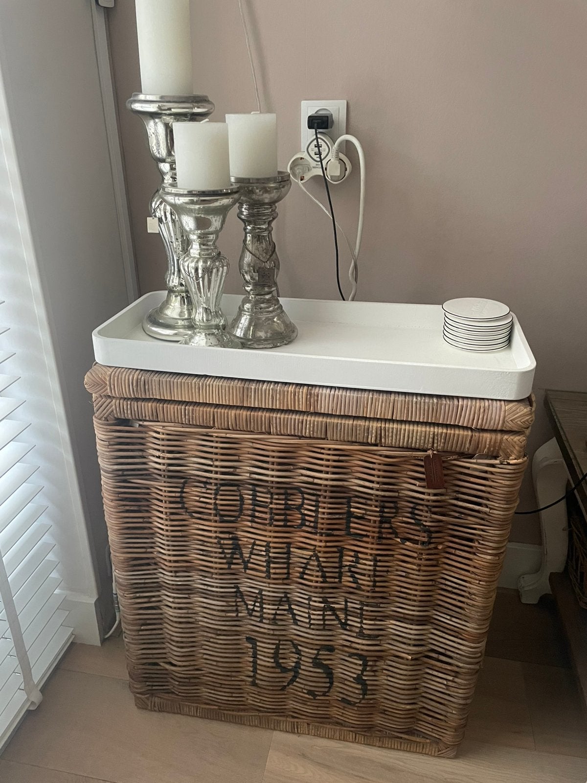 Riviera maison mand  cobblers wharf, Huis en Inrichting, Ophalen, Zo goed als nieuw, 50 tot 100 cm, Minder dan 50 cm