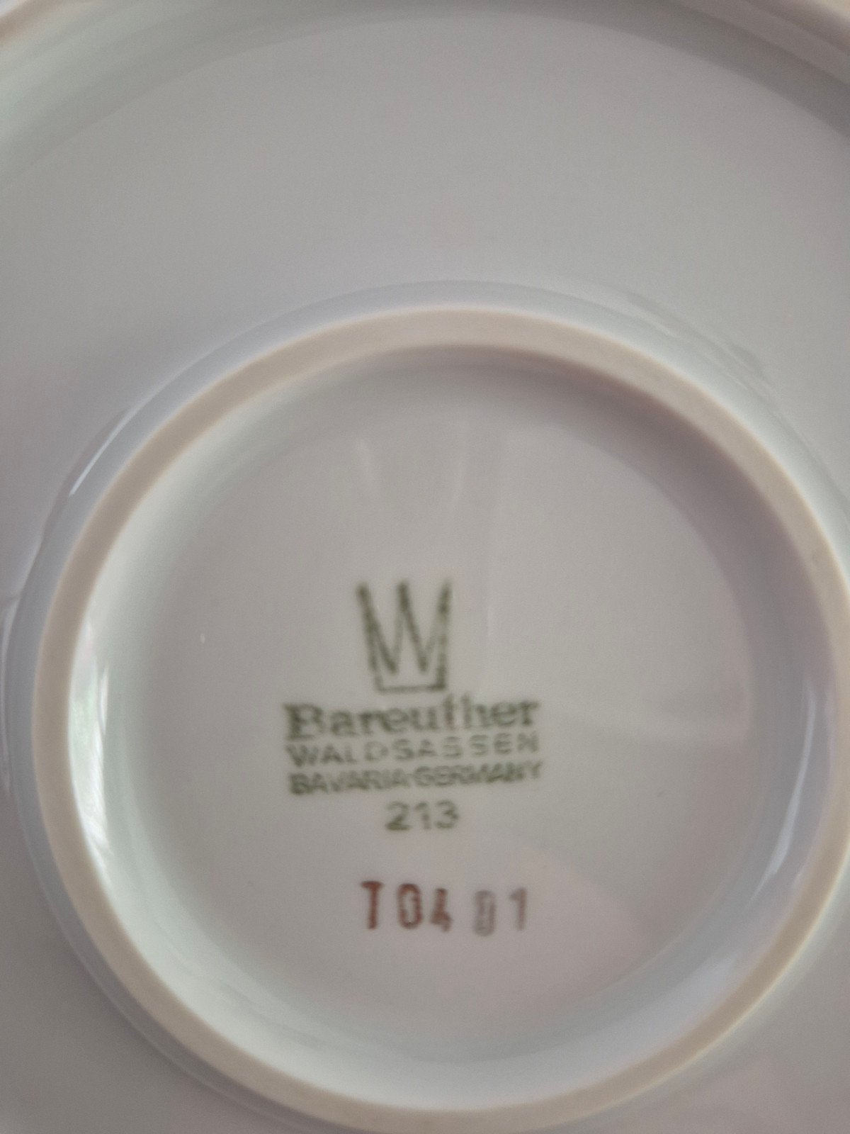 Bareuther WALDSASSEN servies - porseleinen eetservie, Ophalen