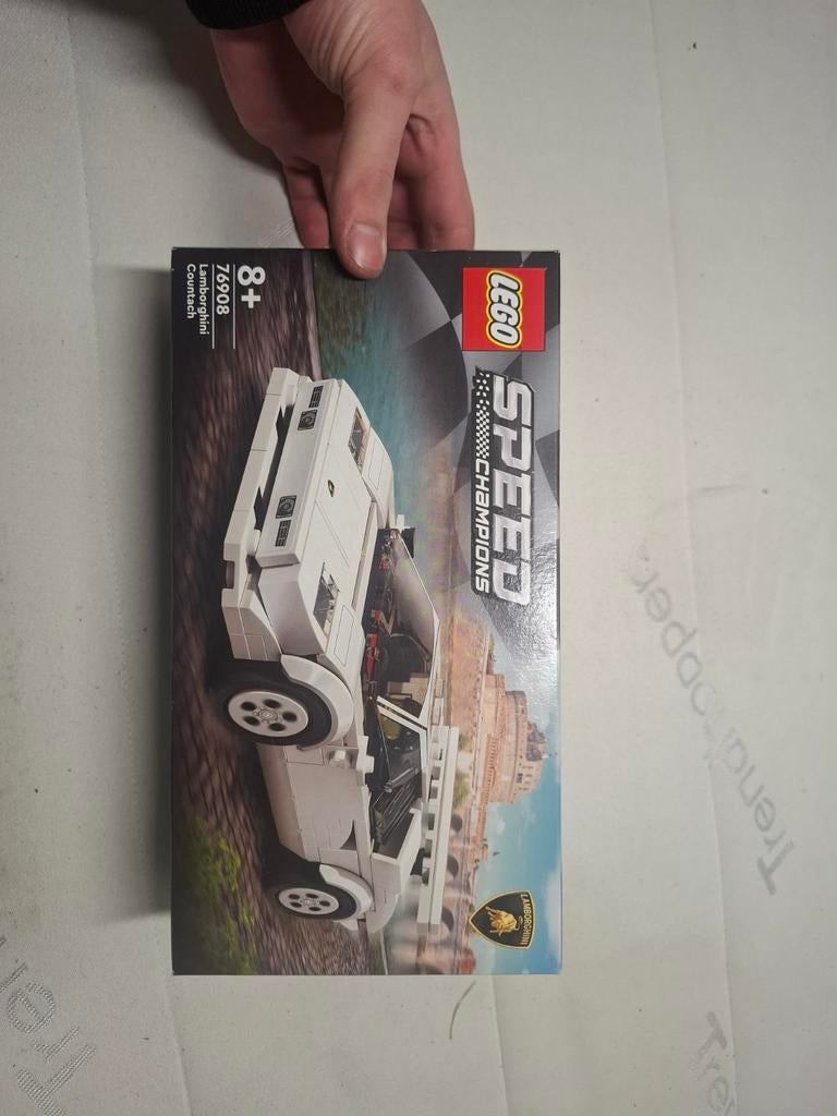 LEGO Speed Champions 76908 Lamborghini Countach, Ophalen, Nieuw, Overige merken
