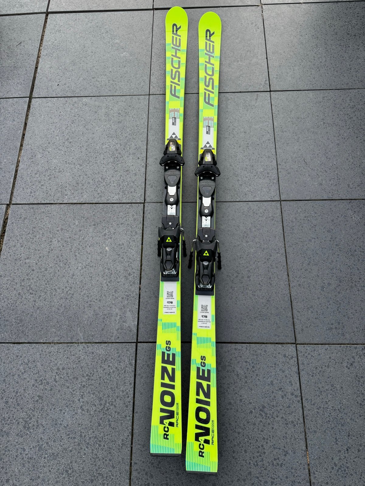 Fischer RC4 Noize GS178 jr. met Z11 binding - Topstaat, Ophalen, 160 tot 180 cm, Fischer, Zo goed als nieuw