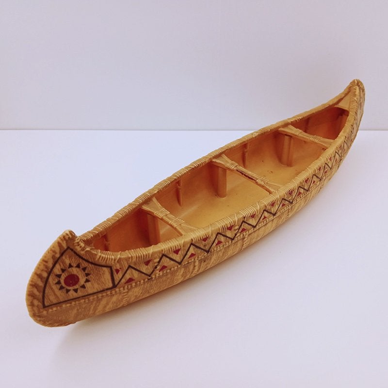 Big Jim Indian Canoe Mattel 1975 Poppenaccessoires, Ophalen of Verzenden, Zo goed als nieuw