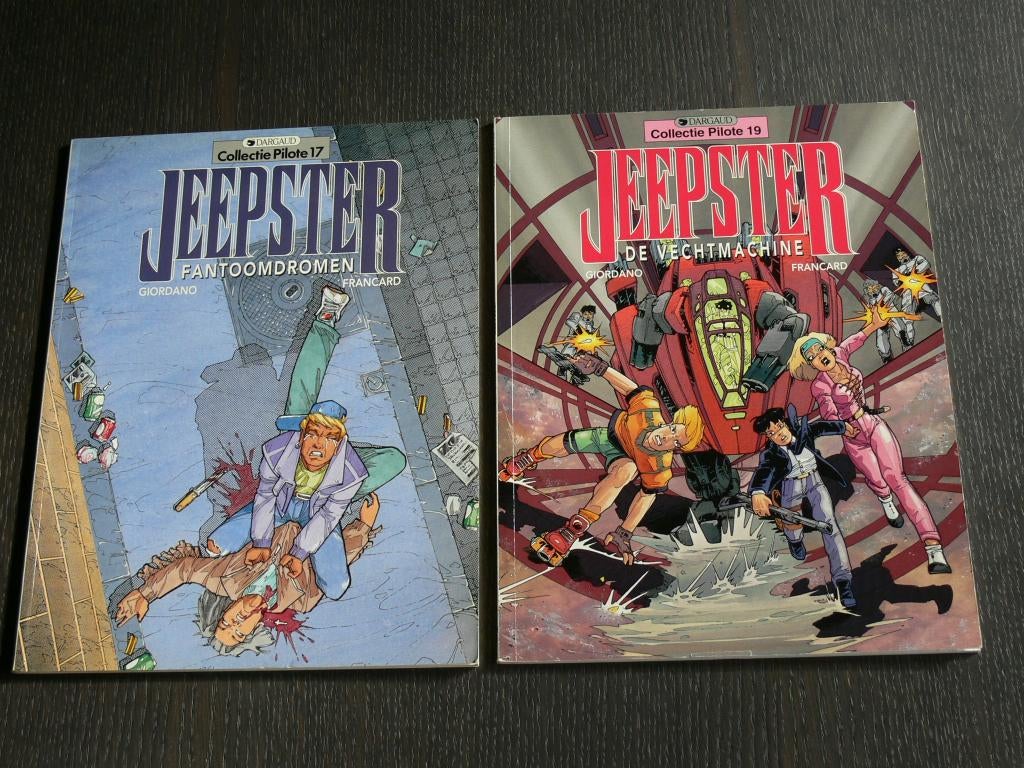 Jeepster - 2 delen, Meerdere stripboeken, Ophalen of Verzenden, Gelezen