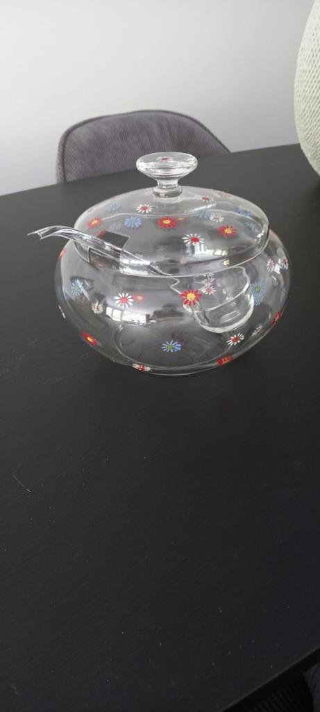 Te koop bowlschaal, koekschaal en likeursetje. 1 prijs, Antiek en Kunst, Antiek | Glas en Kristal, Ophalen