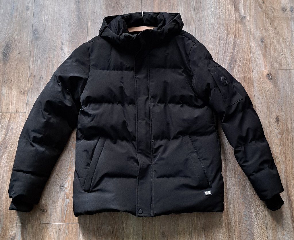Winterjas, zwart, heren, maat L, Merk Cars, Kleding | Heren, Jassen | Winter, Maat 52/54 (L), Zwart, Zo goed als nieuw, Ophalen