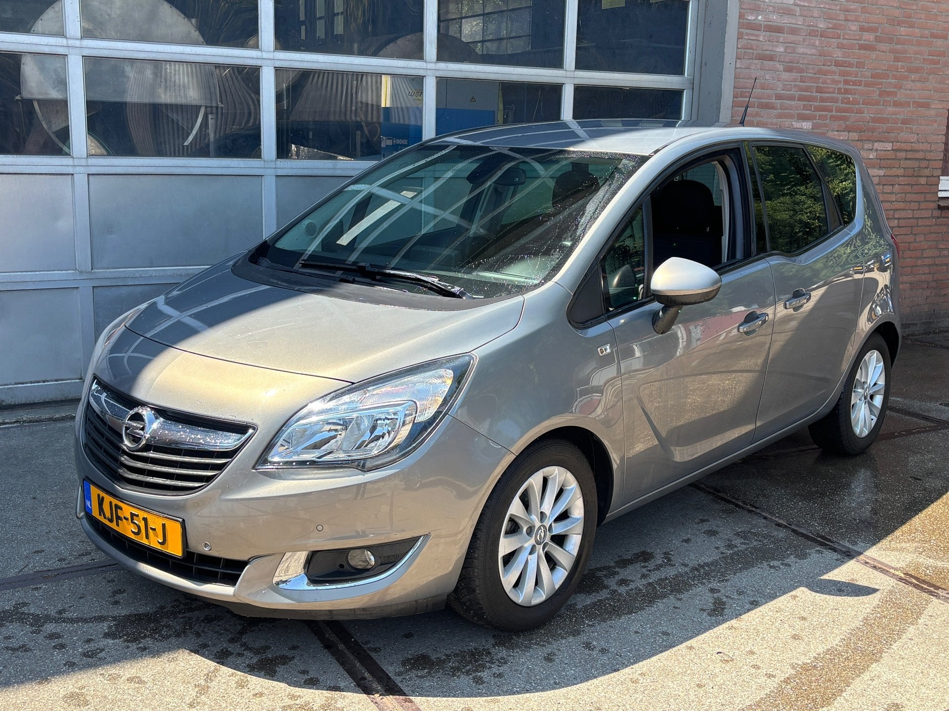Opel Meriva 1.4 Turbo EditionAUTOMAAT,NAVI,CLIMAT,CRUISE,VER, Stof, Gebruikt, Zwart, 4 cilinders
