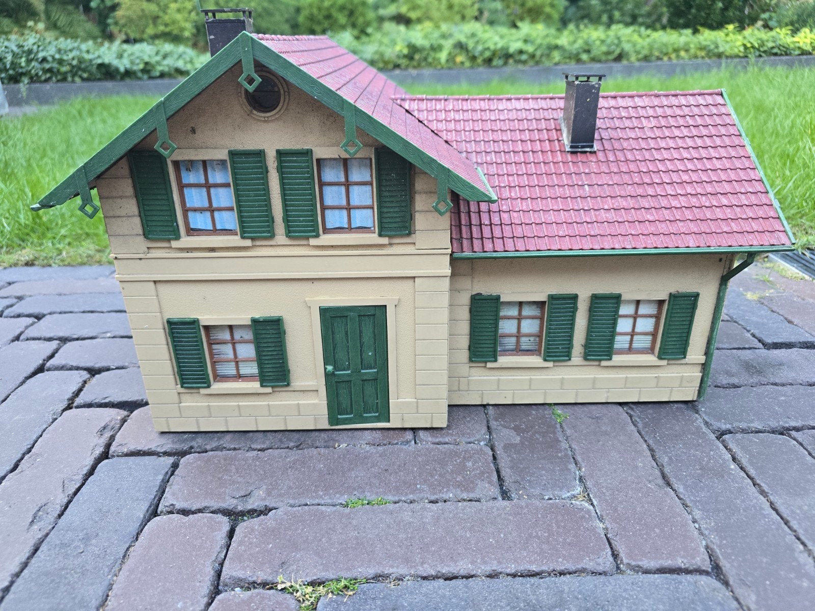 Station Rosenbach Piko LGB, Hobby en Vrije tijd, Modeltreinen | Overige schalen, Overige merken, Gebruikt, Gelijkstroom of Wisselstroom