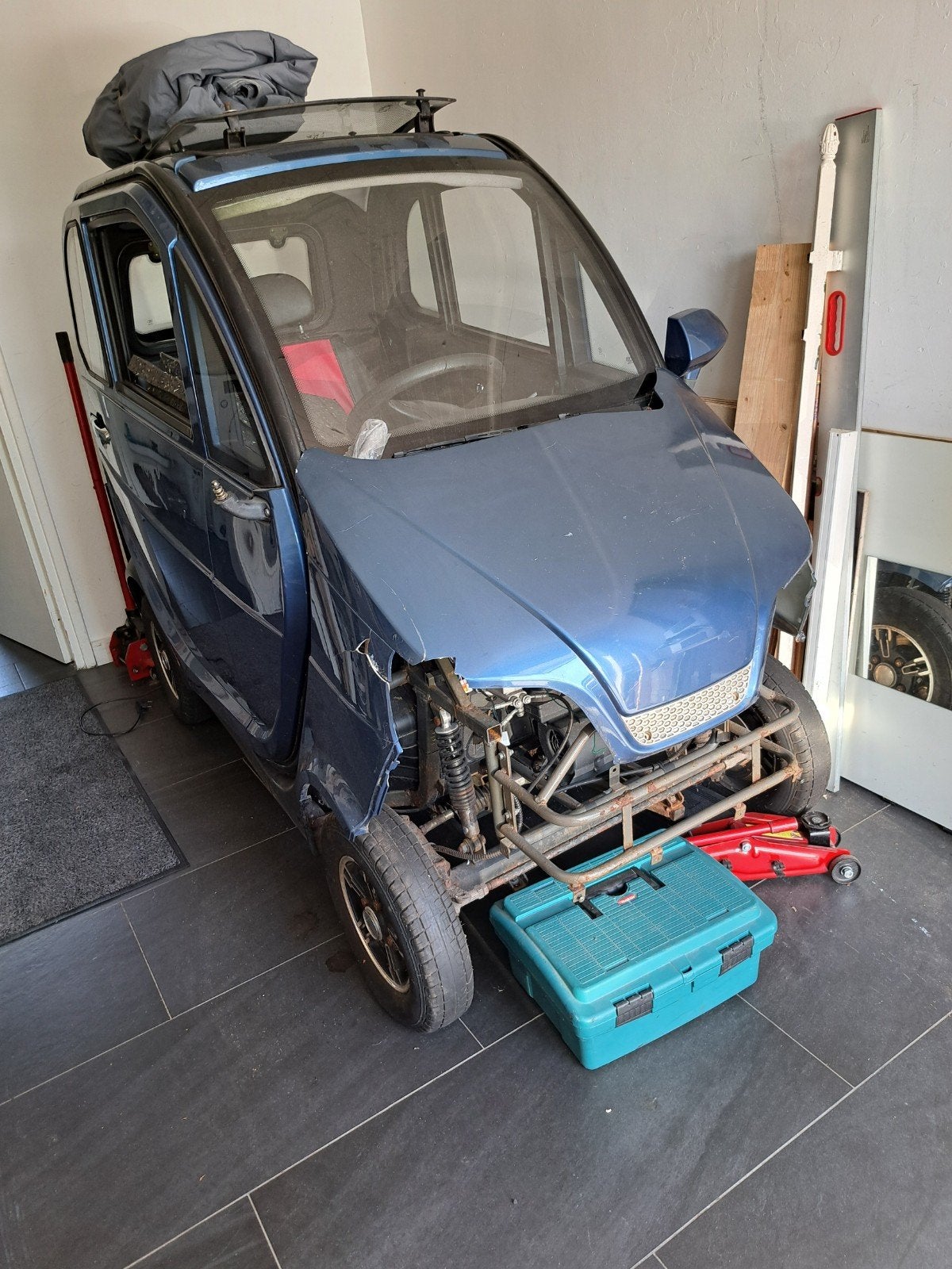 brommobiel 2x elektrisch opknappertjes, Diversen, Ophalen, 46 km of meer, 16 km/u of meer