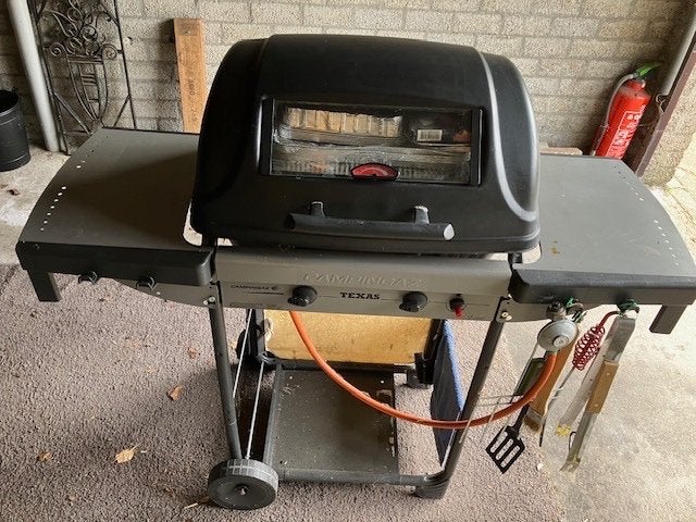 gas barbecue, Ophalen, Gebruikt, Campingaz