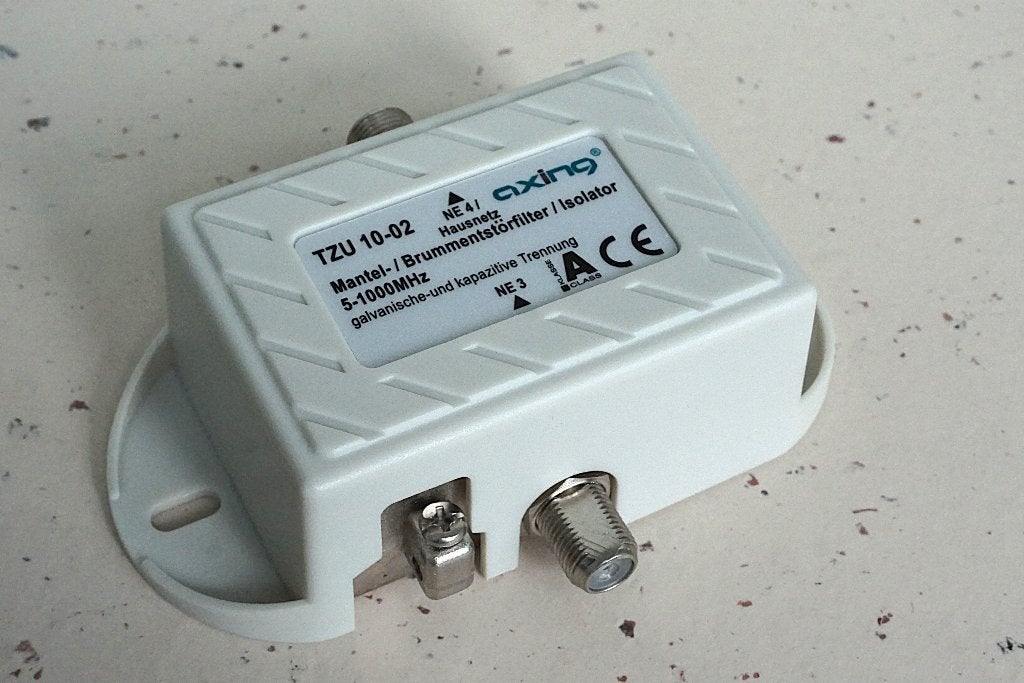 mantelstroomfilter, ontstoringsfilter, isolator TZU 10-02, Verzenden, Zo goed als nieuw, Toebehoren