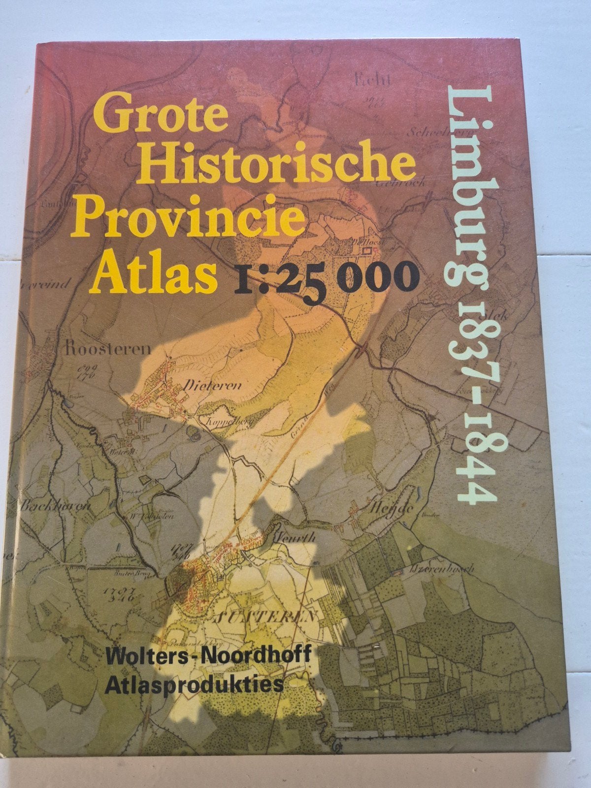 Grote Historische Provincie Atlas Limburg, Ophalen of Verzenden, 1800 tot 2000, Nederland