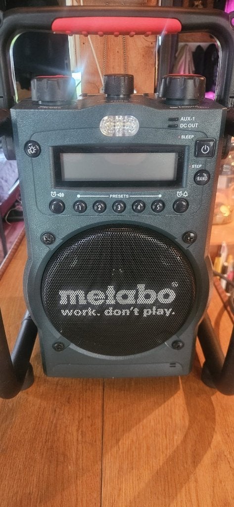 Metabo bouwradio, Ophalen of Verzenden, Nieuw, Bouwradio
