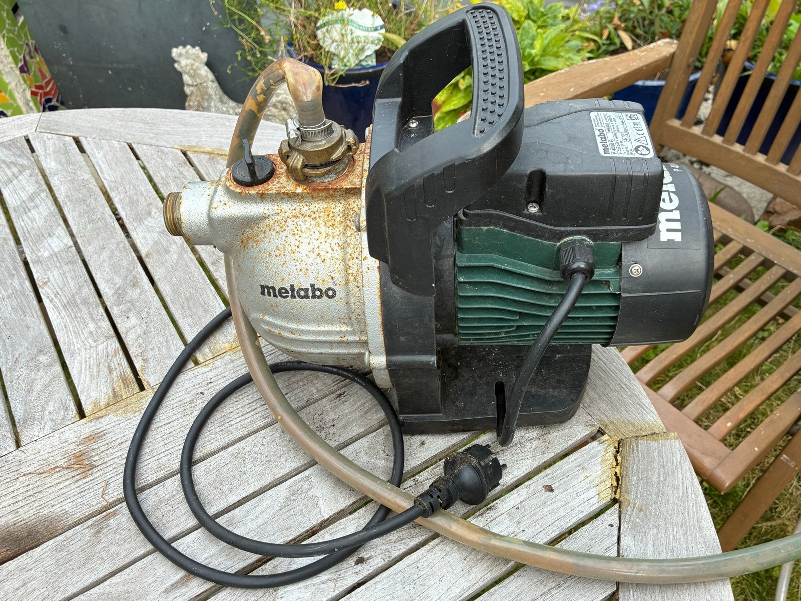 Wsterpomp Metabo, Ophalen, Gebruikt, Elektrisch, Hydrofoorpomp